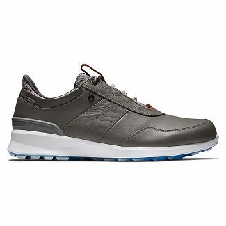 Men's Footjoy Stratos Spikeless Golf Shoes Grey NZ-599440